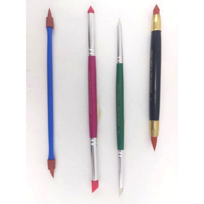 AD- IMP PINCEL AD DOBLE PUNTA DE GOMA B - MANGO MADERA - 2 AD- IMP PINCEL AD DOBLE PUNTA DE GOMA B - MANGO MADERA - 2