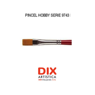 CASAN- PINCEL / HOBBY SINTETICO DORADO CHATO S.9743 16 CASAN- PINCEL / HOBBY SINTETICO DORADO CHATO S.9743 16