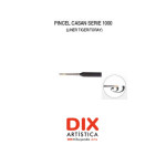 CASAN- PINCEL SINTETICO TRIANGULAR LINER S.1000 01