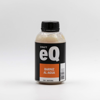 EQ- BARNIZ PARA MADERA AL AGUA X 375ML. 200 BASICOS NAT / TRANS EQ- BARNIZ PARA MADERA AL AGUA X 375ML. 200 BASICOS NAT / TRANS