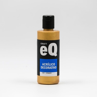 EQ- ACRILICO X 150 METALICO 040 DORADO IRIDISCENTE EQ- ACRILICO X 150 METALICO 040 DORADO IRIDISCENTE