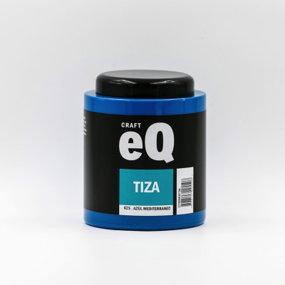 EQ- PINTURA CHALK / TIZA X 900 CC 425 AZUL MEDITERRANEO EQ- PINTURA CHALK / TIZA X 900 CC 425 AZUL MEDITERRANEO