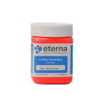 ETERNA- ACRILICO  X 250 ML.FLUO  184 ROJO