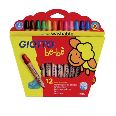 GIOTTO-DIDO- CRAYON GIOTTO BEBE X10 COLORES C/ SACAPUNTAS GIOTTO-DIDO- CRAYON GIOTTO BEBE X10 COLORES C/ SACAPUNTAS