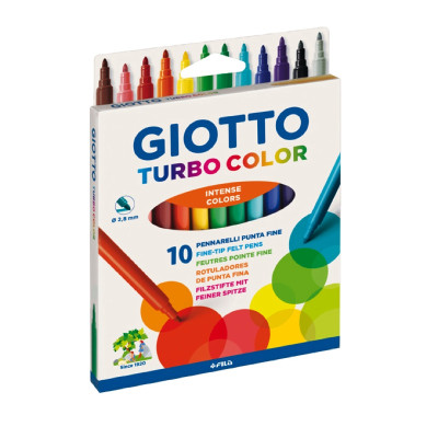 GIOTTO-DIDO- MARCADOR GIOTTO TURBO COLOR 10 COLORES SURTIDOS GIOTTO-DIDO- MARCADOR GIOTTO TURBO COLOR 10 COLORES SURTIDOS