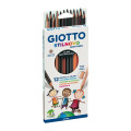 GIOTTO-DIDO- LAPIZ GIOTTO SKINTONES 12 TONOS