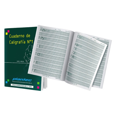 PLANTEC- CUADERNO DE CALIGRAFIA PLANTEC 9951 PLANTEC- CUADERNO DE CALIGRAFIA PLANTEC 9951