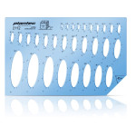 PLANTEC- PLANTILLA INYECTADA PLANTEC 2112 ELIPSES P/ PERSP. CABALLERA
