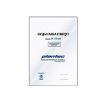PLANTEC- HOJA P/ DIBUJO 35 X50  142 GRMS. X 10 HJ ( 5582 )