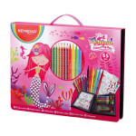 OLAMI ESC/COM- KIT REGALO MALETIN PARA COLOREAR (PACK 4 UNIDADES)