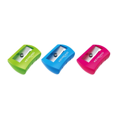OLAMI ESC/COM- SACAPUNTA CUTE PLASTICO POTE x60 UDS.