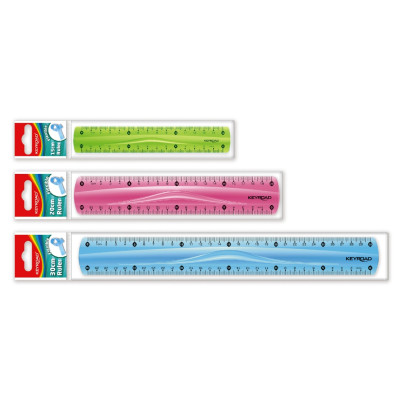 KEYROAD- REGLA FLEXIBLE DE 20cm (CAJA x24) KEYROAD- REGLA FLEXIBLE DE 20cm (CAJA x24)