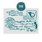 HYN- STENCIL ARTISTICO SERIE A 20 X 30 STA015