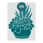HYN- STENCIL ARTISTICO SERIE A 20 X 30 STA019