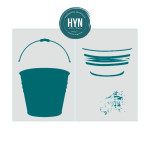 HYN- STENCIL ARTISTICO SERIE A 20 X 30 STA021