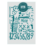 HYN- STENCIL ARTISTICO SERIE A 20 X 30 STA038