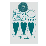 HYN- STENCIL ARTISTICO SERIE A 20 X 30 STA040