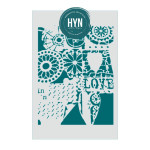 HYN- STENCIL ARTISTICO SERIE A 20 X 30 STA042