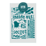 HYN- STENCIL ARTISTICO SERIE A 20 X 30 STA044