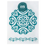 HYN- STENCIL ARTISTICO SERIE B 20 X 30 STB009