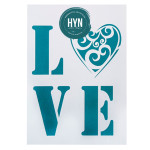 HYN- STENCIL ARTISTICO SERIE B 20 X 30 STB015