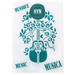 HYN- STENCIL ARTISTICO SERIE B 20 X 30 STB021