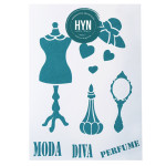 HYN- STENCIL ARTISTICO SERIE B 20 X 30 STB024