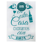 HYN- STENCIL ARTISTICO SERIE B 20 X 30 STB027