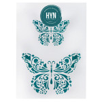 HYN- STENCIL ARTISTICO SERIE B 20 X 30 STB028