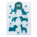 HYN- STENCIL ARTISTICO SERIE B 20 X 30 STB030