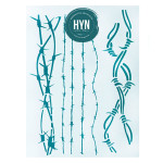 HYN- STENCIL ARTISTICO SERIE B 20 X 30 STB045