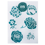 HYN- STENCIL ARTISTICO SERIE B 20 X 30 STB057