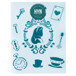 HYN- STENCIL ARTISTICO SERIE B 20 X 30 STB059