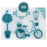 HYN- STENCIL ARTISTICO SERIE B 20 X 30 STB061