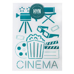 HYN- STENCIL ARTISTICO SERIE B 20 X 30 STB063
