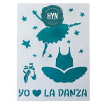 HYN- STENCIL ARTISTICO SERIE B 20 X 30 STB065