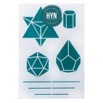 HYN- STENCIL ARTISTICO SERIE B 20 X 30 STB071