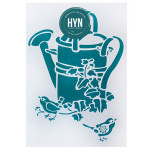 HYN- STENCIL ARTISTICO SERIE B 20 X 30 STB082