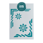 HYN- STENCIL ARTISTICO SERIE C 12 X 20 STC007