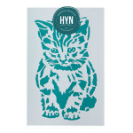 HYN- STENCIL ARTISTICO SERIE C 12 X 20 STC033