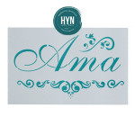 HYN- STENCIL ARTISTICO SERIE C 12 X 20 STC035