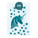 HYN- STENCIL ARTISTICO SERIE C 12 X 20 STC048