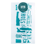 HYN- STENCIL ARTISTICO SERIE C 12 X 20 STC066