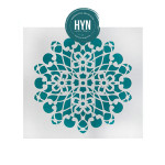 HYN- STENCIL ARTISTICO SERIE D 20 X 20 STD007