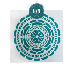 HYN- STENCIL ARTISTICO SERIE D 20 X 20 STD010
