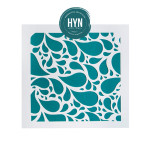 HYN- STENCIL ARTISTICO SERIE D 20 X 20 STD013