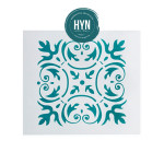 HYN- STENCIL ARTISTICO SERIE D 20 X 20 STD014