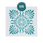 HYN- STENCIL ARTISTICO SERIE D 20 X 20 STD015