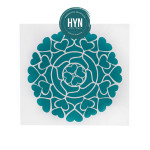 HYN- STENCIL ARTISTICO SERIE D 20 X 20 STD019