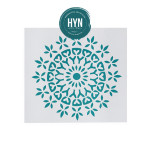 HYN- STENCIL ARTISTICO SERIE D 20 X 20 STD023